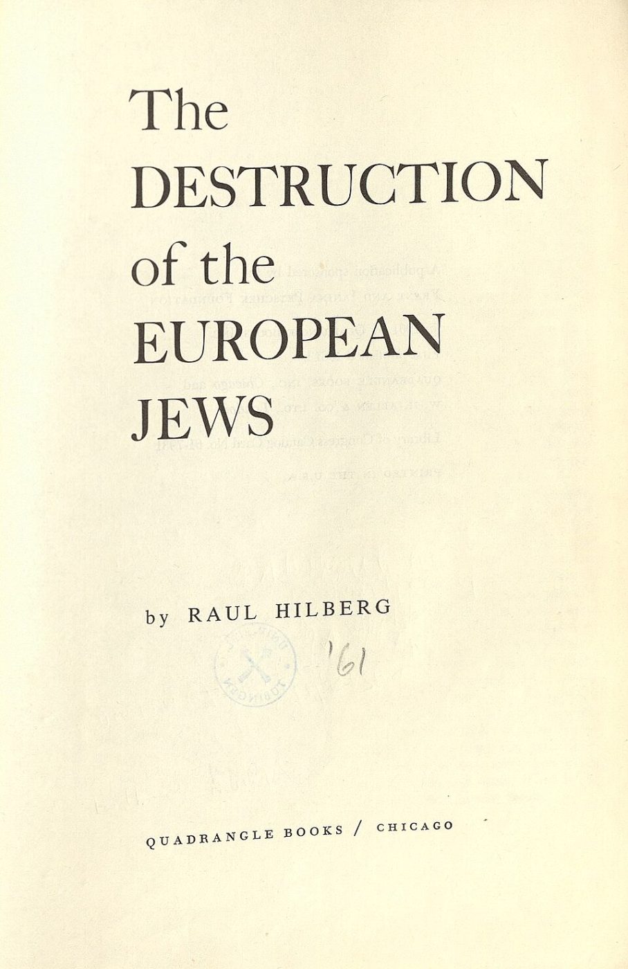 Raul Hilberg