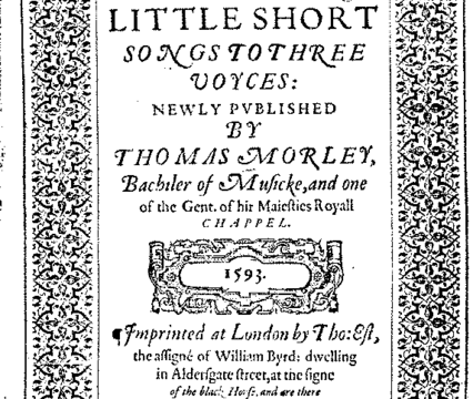 Thomas Morley